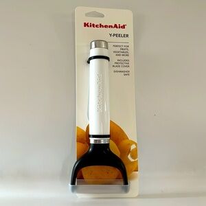 KitchenAid Y Peeler, Stainless Steel Swivel Peeler for Fruit and Vegetables